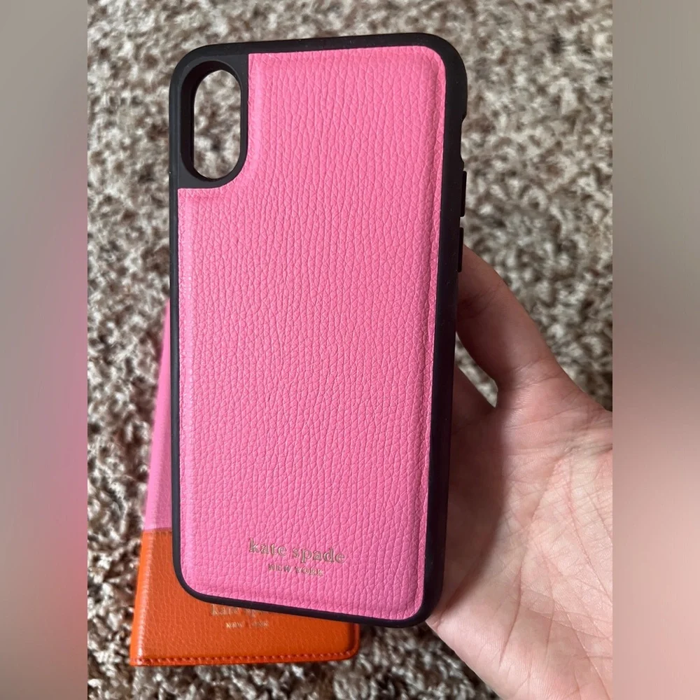 Kate Spade Sylvia iphone x & xs magnetic wrap folio case